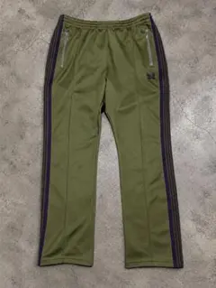 Needles ナロー トラックパンツ サイズ L 24SS オリーブ 카키