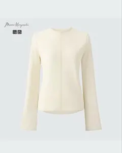ユニクロ　マメクロゴウチ　シアークルーネックTシャツ
