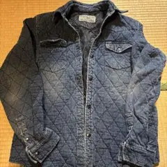 STARNI JEANS キルティングジャケット ダークブルー