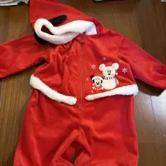 ミッキー ミニー プルート 着ぐるみ 赤90cm