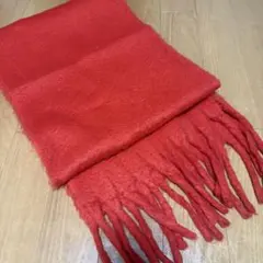 ViS マフラー レッド フリンジのサムネイル