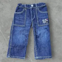 DOUBLE.B ダブルビー デニムパンツ 120 デニム ハーフパンツ