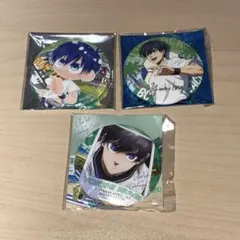 ブルーロック　缶バッジ　潔世一 文房具カフェ ×3
