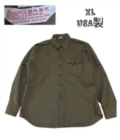 USA製 P.A.S.T Corp ハンティングシャツジャケット　カーキ