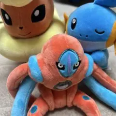 イーブイ ミズゴロウ デオキシス ぬいぐるみセット