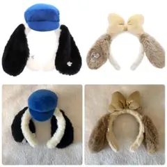 【2024購入・ほぼ新品】 USJ カチューシャ ２点まとめ売り　スヌーピー