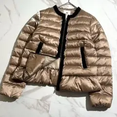 ペプラム ダウンジャケット