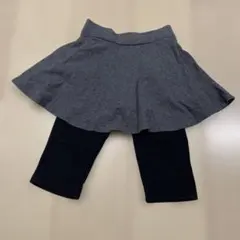 dev!rock 6分丈 スカッツ スカート付きパンツ 100cm グレー