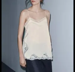ZARA ZW コレクションレースキャミソール 完売・M サイズ・新品タグ