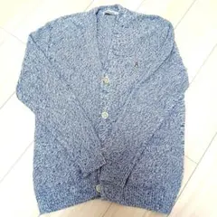 Hush Puppies カーディガン ブルー Lサイズのサムネイル