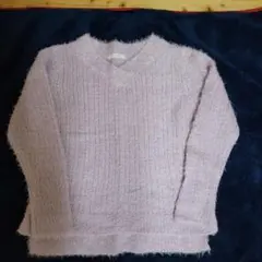 chocol raffine パープル ピンクニットセーター Fサイズ