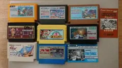ニューファミコンセット　ソフト8本付き