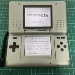 動作確認済み　任天堂 NINTENDO DS 本体 シルバー
