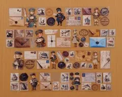 みっち様PETテープ〜ビンテージチケットエフェラメ♡おすそ分け１ループ