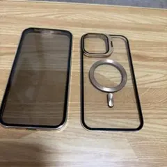 15pro max iPhone用透明ケース 360度保護　スマホ