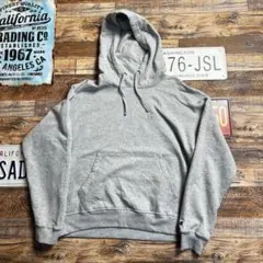り*つ様 Champion パーカー ワンポイントロゴ グレー M チャンピオン
