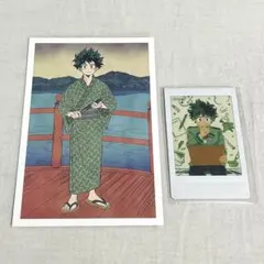 【新品・未使用】ヒロアカ　緑谷出久　キャンバスボード　2点セット