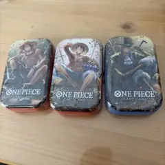 新品未開封品】ONE PIECE mini缶 プロモ入り 3種セット - メルカリ