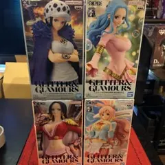 【フィギュア】ワンピース　GLITTER&GLAMOURS 4体セット