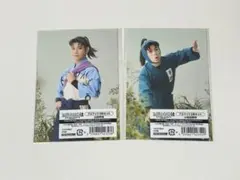 忍ミュ15弾再演ブロマイド2枚セット　小松田秀作　山田利吉