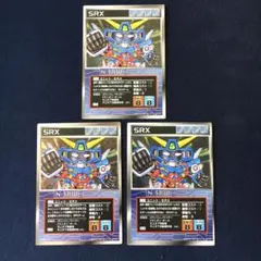 スクランブルギャザー レアカード SRX 3枚セット スーパーロボット大戦