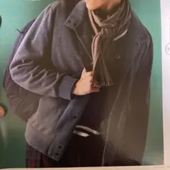 美品 HARRIS WHARF LONDON マイクロフリースジャケット　L