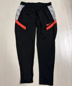 Nike ドライフィット ジャージパンツ M ブラック 赤 レディース