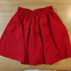 週末お値下げGLOBAL WORK赤色スカート・ショートパンツ 2way