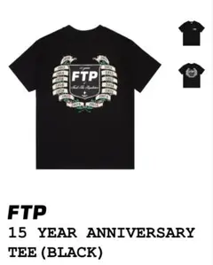 FTP 15 YEAR ANNIVERSARY TEE(BLACK)L