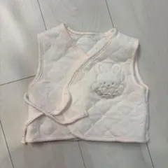 ベビー　ベスト　うさぎ　ピンク　女の子　新生児