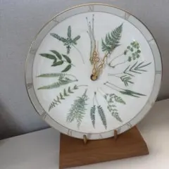 【美品】NORITAKE/ノリタケ グランヴェール　プレート 置時計 台座付きのサムネイル