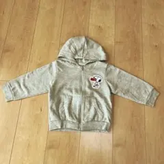 PEANUTS スヌーピー フード付きパーカー 95cm