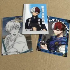 ヒロアカ　轟焦凍 ステッカー　最強ジャンプ　ヒーロープラザ　Zoff