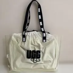 UGG アグトートバッグ　クリアトートバッグ　UGGロゴ入り透明バッグ　内袋付きのサムネイル