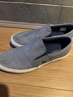 LACOSTE ブルー スリッポン