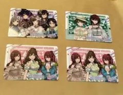 値下げ！アイドルマスターシャイニーカラーズ✖じゅうじゅうカルビ　コラボ4枚セットのサムネイル