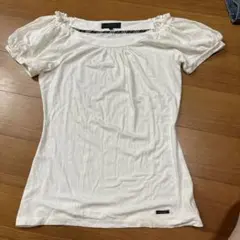 BURBERRY BLACK LABEL パフスリーブ Tシャツ ホワイト 40のサムネイル