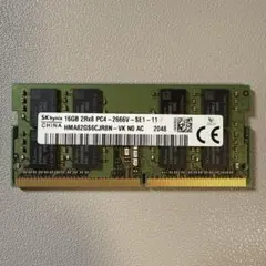 SK hynix ノートPC用メモリ 16GB PC4-2666V