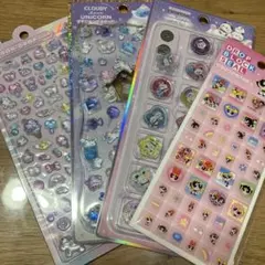 ボンボンドロップシール　おはじきシール　タイルシール　プチドロップシール