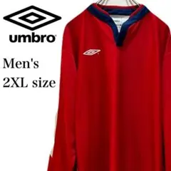UMBRO　アンブロ　サッカー　ウェア　メンズ　2XL　レッド