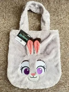ズートピア ふわふわフェイスバッグ タグ付 ジュディ・ホップス