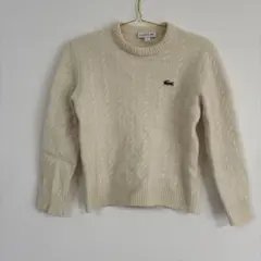LACOSTE ラコステ ケーブルニット セーター