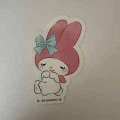 マイメロディ シール ステッカー 1枚 非売品 表参道 ポップアップ