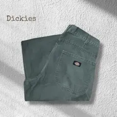 Dickies ペインターパンツ ダック地 32×30 メキシコ製 カーキ 古着