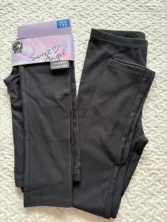 新品未使用　レギンス　スパッツ 135 ２本セット　ガールズ