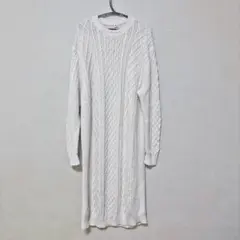 UNIQLO ユニクロ キッズロングワンピース ホワイト 160cm