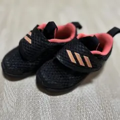 adidas キッズシューズ SUMMER RDY 黒/ピンク