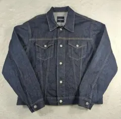 yuniのデニムジャケット yuni デニムジャケット gジャン cotton denim ノーカラー