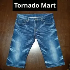 トルネードマート　ストレッチジーンズ　ショーツ　ハーフパンツ　Lサイズのサムネイル