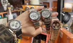 rolex クロノグラフ腕時計 4点セット
